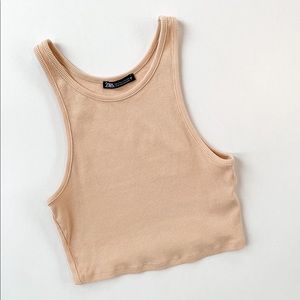 Zara crop tank